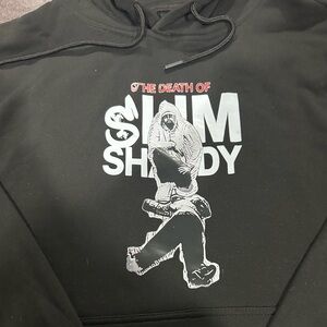 Eminem Black Graphic Hoodie